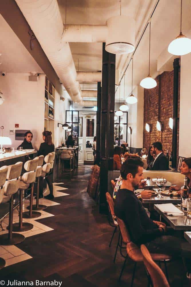 Frenchie Restaurant Interior