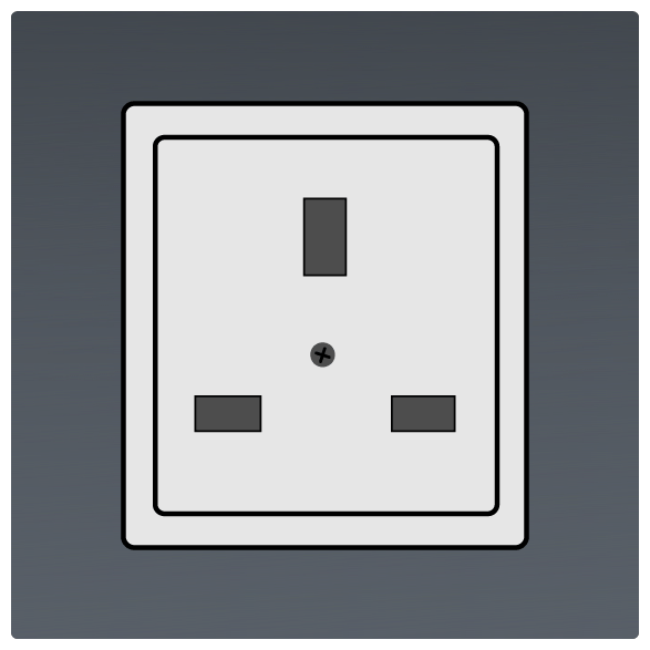 International Power Sockets Plug Type G