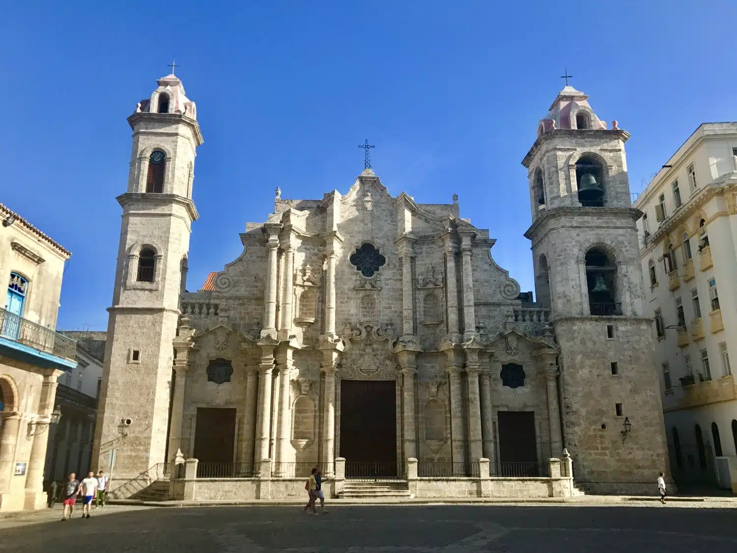 Havana Cathedral is stunning. No way it couldn't feature in our best things to see in Havana guide