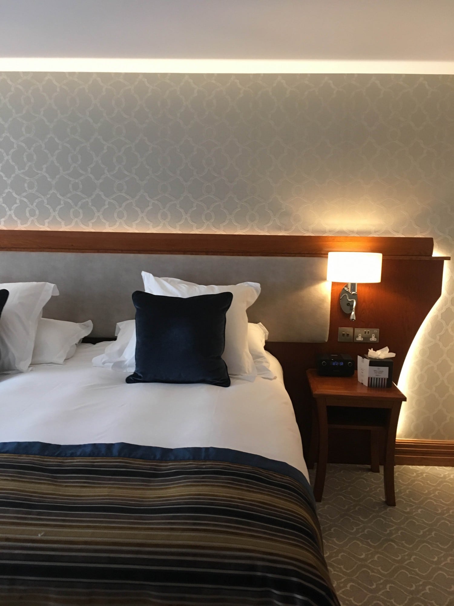 Hotel room at The Culloden Northern Ireland