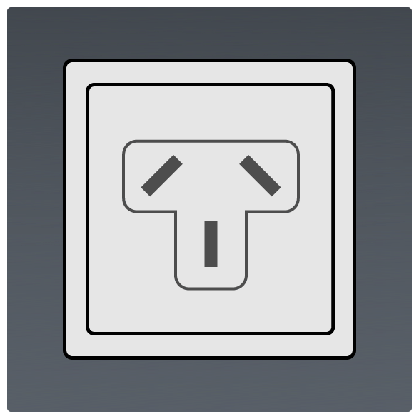 International Power Sockets Plug Type I Socket