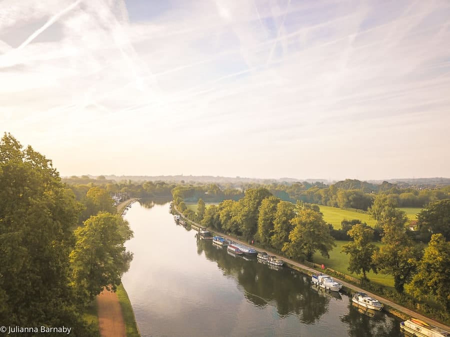 The Thames just outside of Oxford