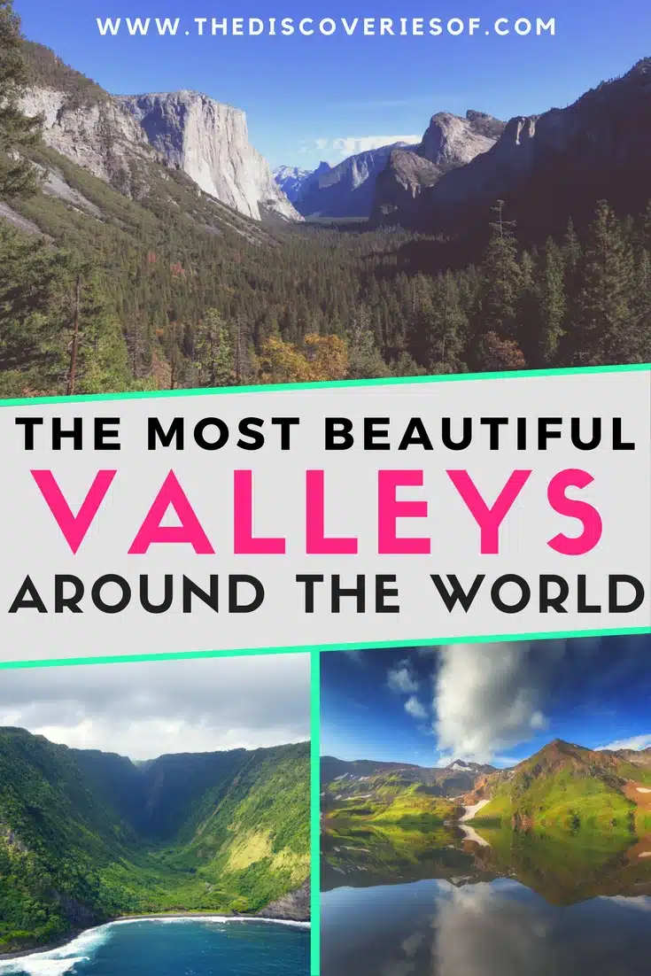 Looking for beautiful places to fuel your wanderlust? We've chosen the 10 most beautiful valleys for your bucket lists. Start planning to visit them now. Read the full guide. Wanderlust I Adventure I Dreams I Beautiful Places To Visit #travel #wanderlust