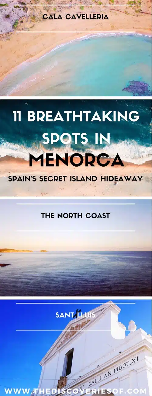 Menorca is Spain's secret beach hideaway. Read our travel guide to things to do in Menorca, complete with the best food, hotels, beaches and culture for your vacation. Ciutadella I Mahon I Binibeca I Summer I Holiday #travel #beaches