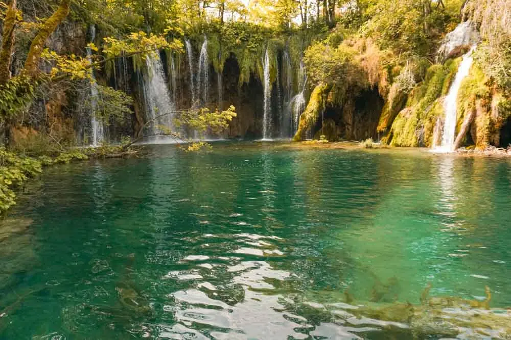 Waterfalls in Plitvice