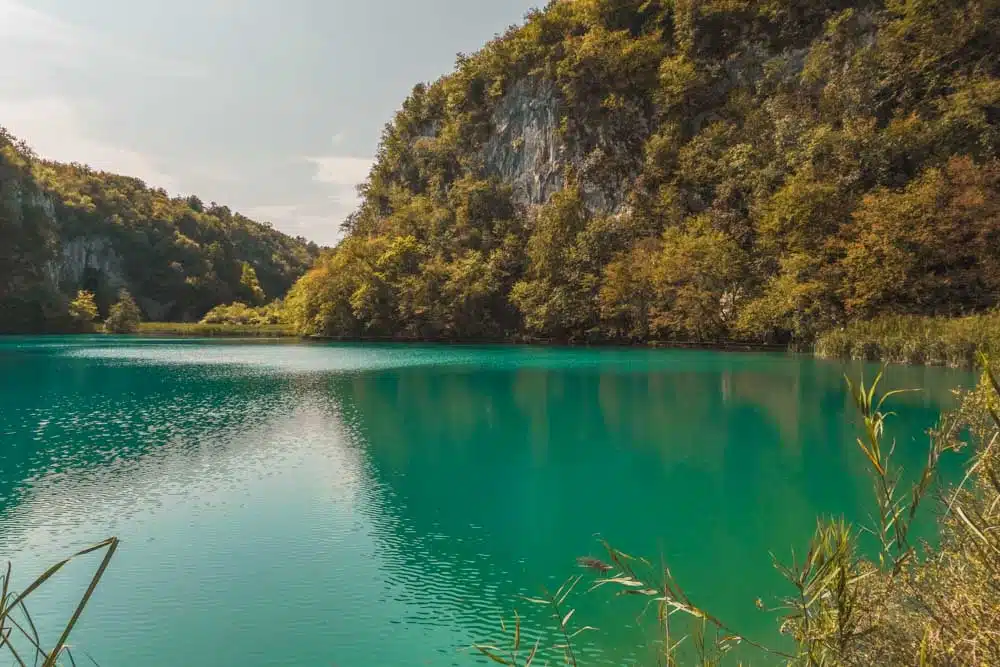 Brightly coloured at Plitvice Lakes