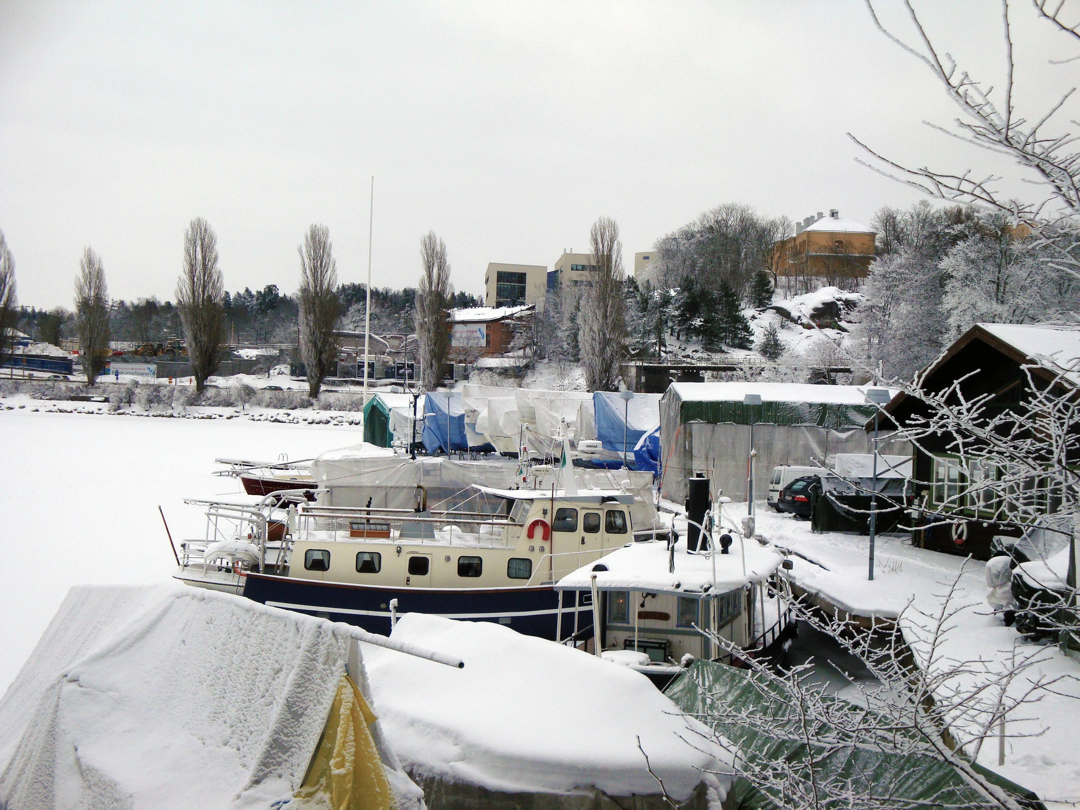 Stockholm in winter - Ekoparken