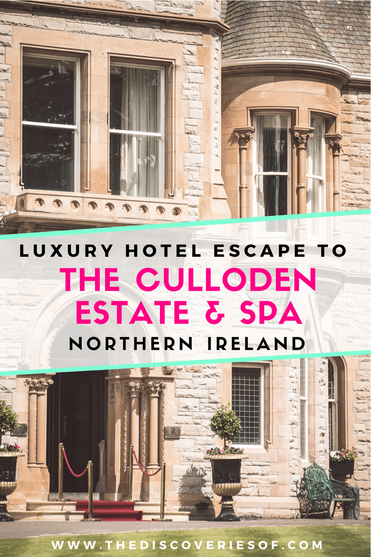 The Culloden Estate & Spa is a luxury hotel on the outskirts of Belfast, Northern Ireland and the perfect destination for a UK weekend break. Check out our in-depth review of the room, suites, bedroom, bathroom, pool and spa. Read now #luxury #uk #travel