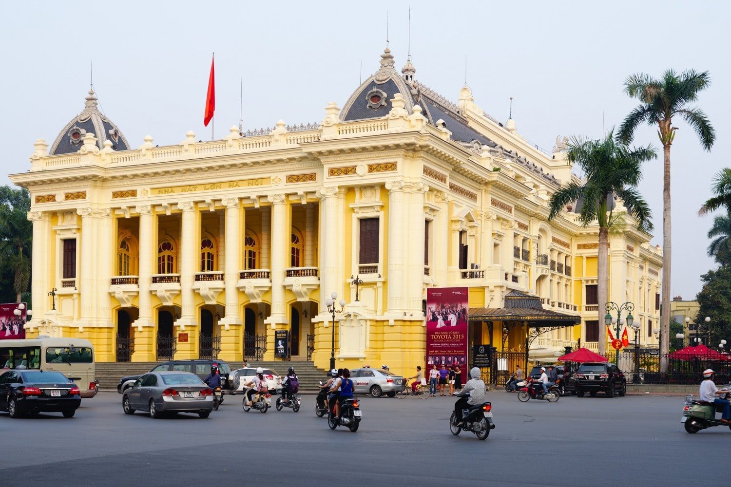 Don't miss a show at the opera house when you are in Hanoi