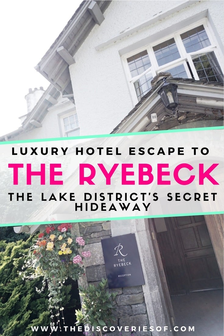 Looking for a luxury hotel in the Lake District, Great Britain- Look no further than The Ryebeck - here's why we think it will become your new favourite luxury hotel in the UK. #travel #uk