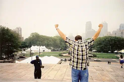 Rocky Balboa Steps