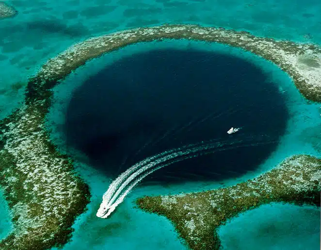 top attractions in Central America - Blue Hole Belize