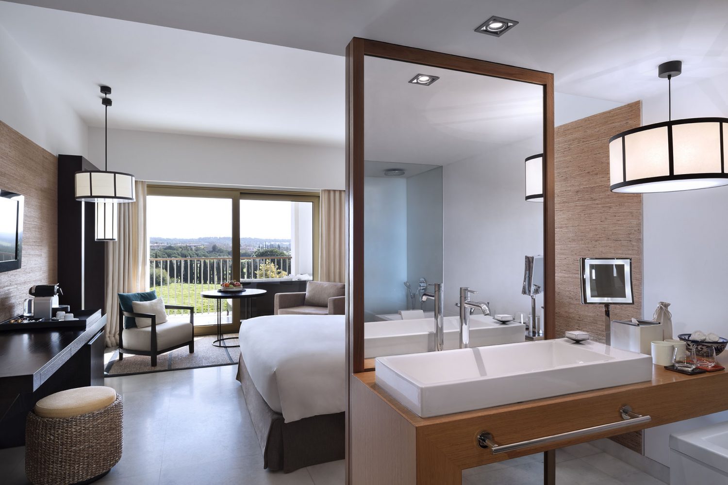 Bedroom in the Anantara Vilamoura - best luxury hotel in the Algarve