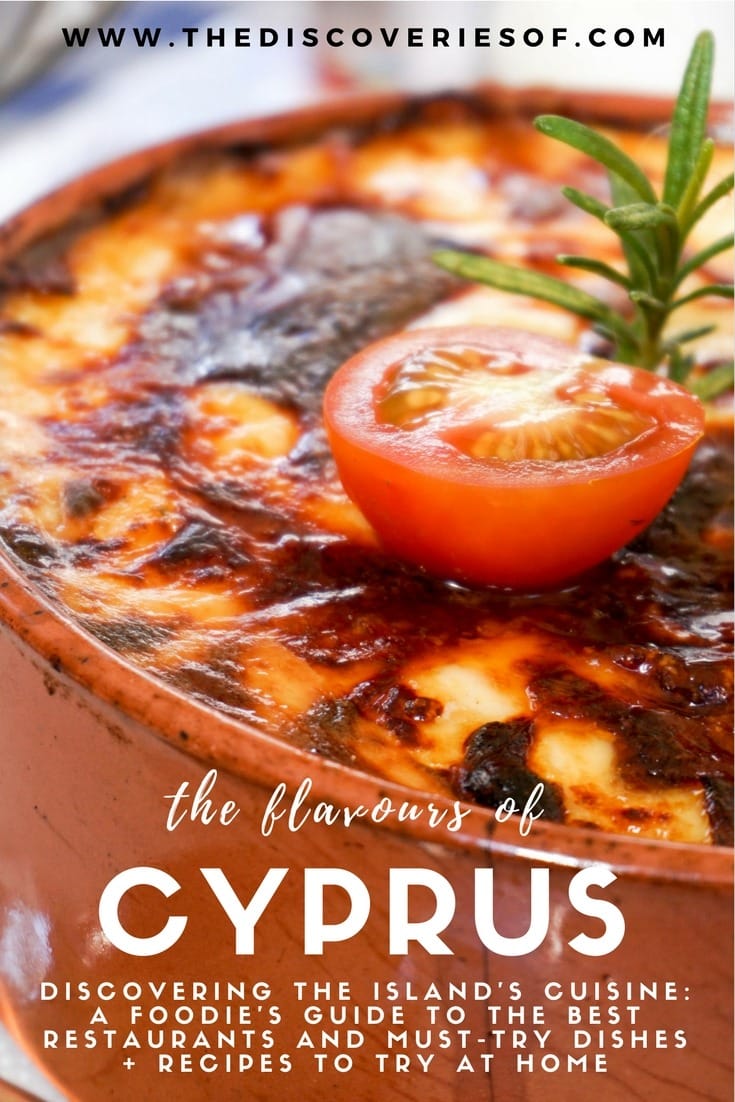 Cyprus food and travel guide. Discovering the flavours and dishes is one of the best things to do in Cyprus. Read now to discover the best restaurants in Paphos, Limassol, Omodos, Pissouri and more. Complete with free recipes for you to try at home. #travel #cyprus #food