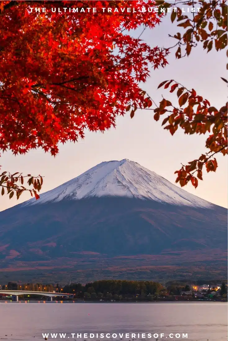 Mount Fuji, Japan. 