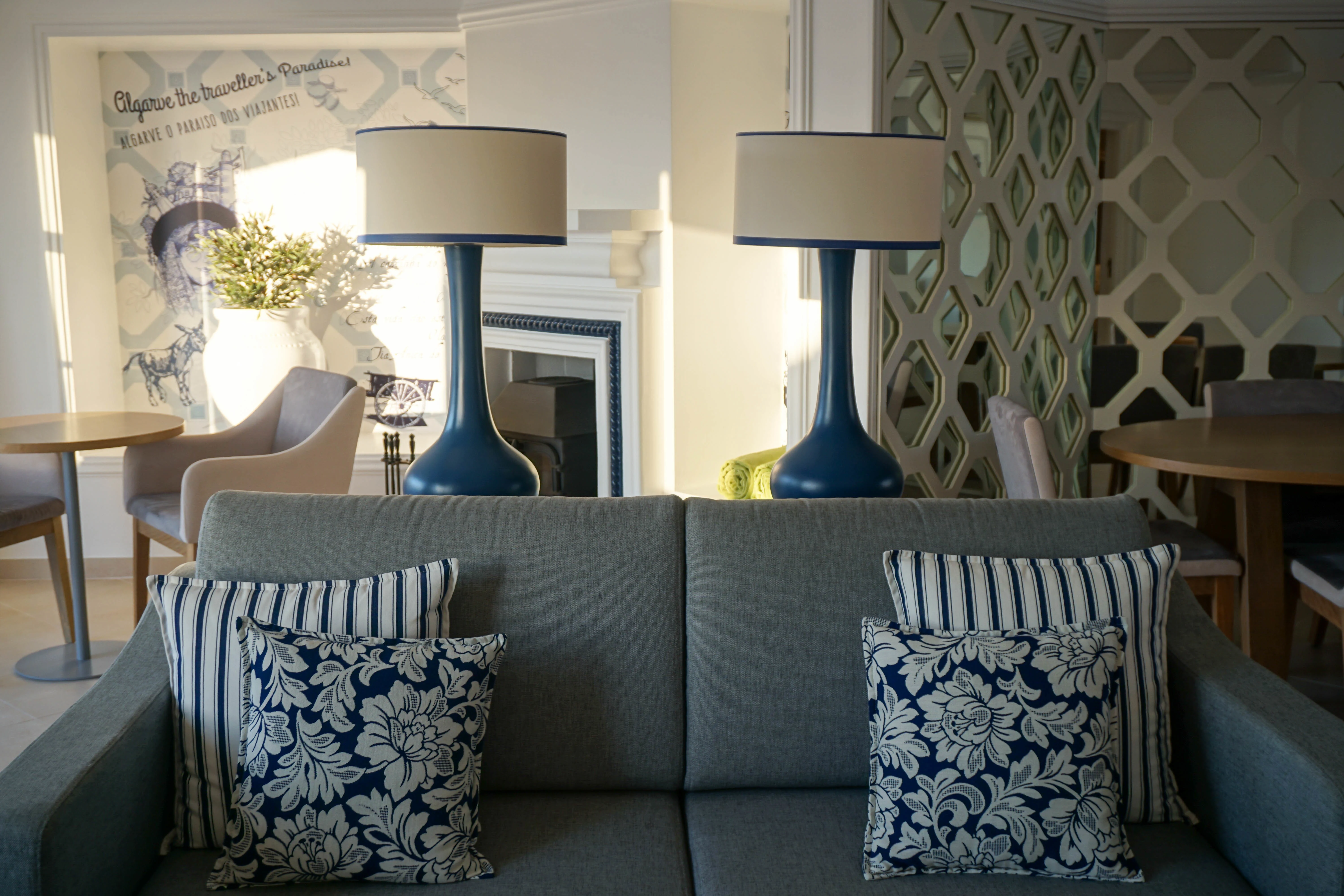 Inside the open-plan living room, Four Seasons Fairways