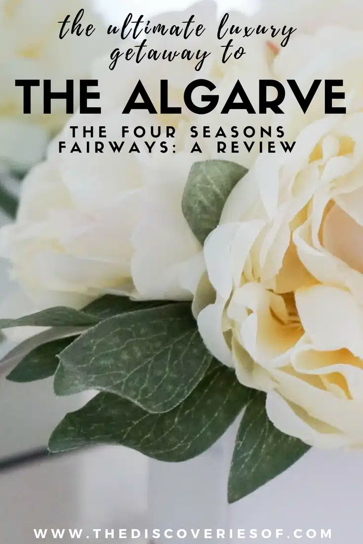 The Four Seasons Fairways is one of the best luxury resorts in the Algarve, Portugal. Looking for a high-end design getaway in Portugal in a villa with a private pool? Look no further. Perfect for beaches, restaurants and hiking #travel #portugal #luxury