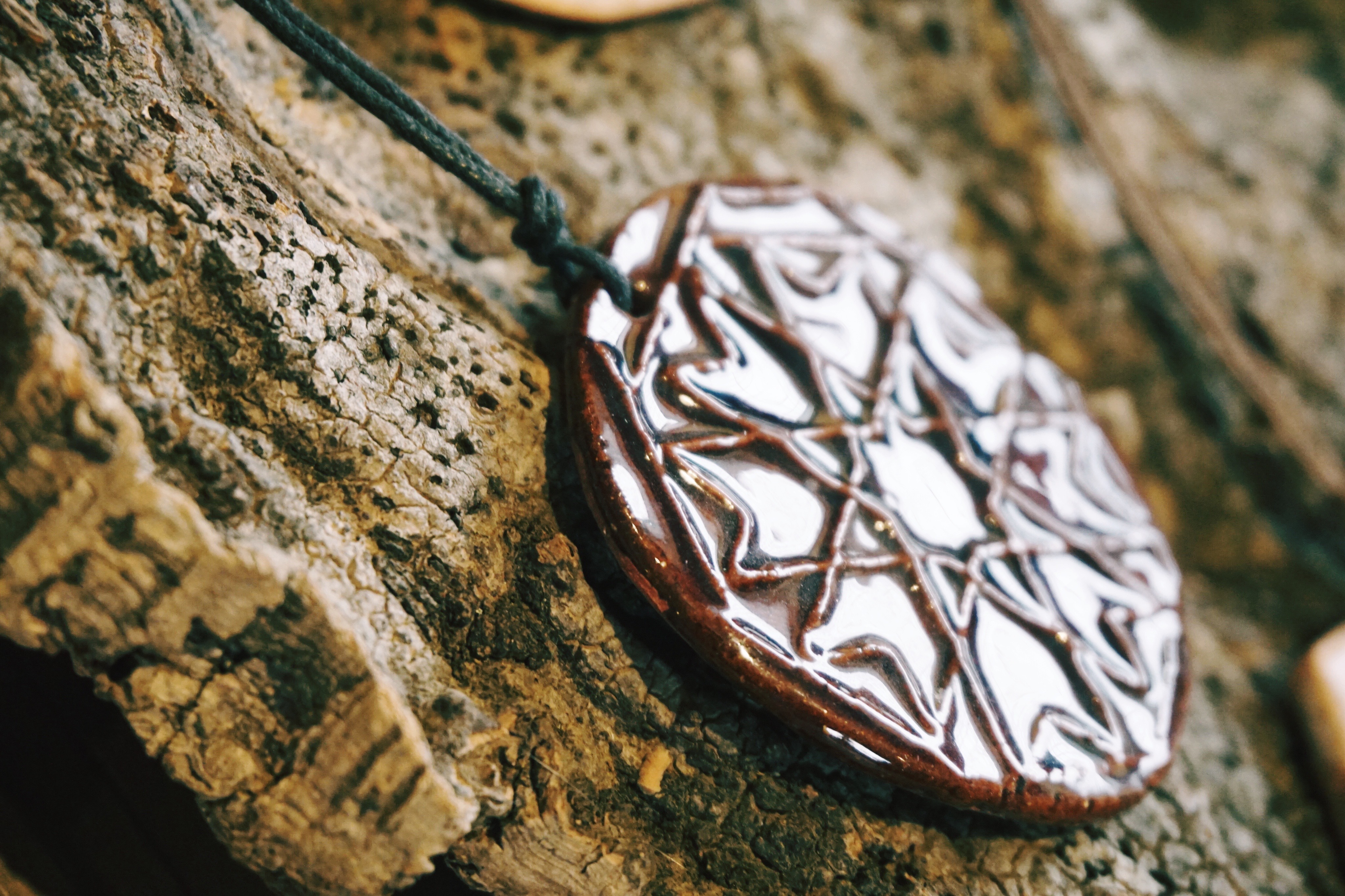 Geometric pendant necklace from the Alentejo