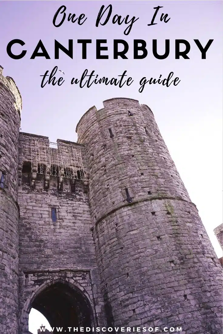 Canterbury should be at the top of your United Kingdom bucket list. Things to do for the perfect one-day travel trip. #bucketlistideas #unitedkingdom #traveldestinations
