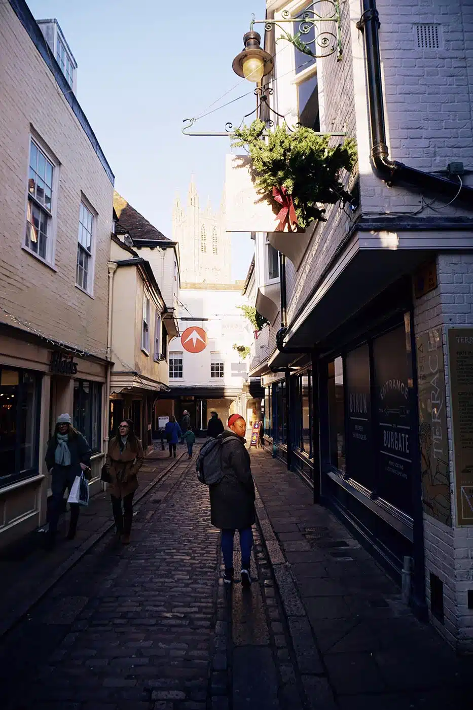 Walking around Canterbury
