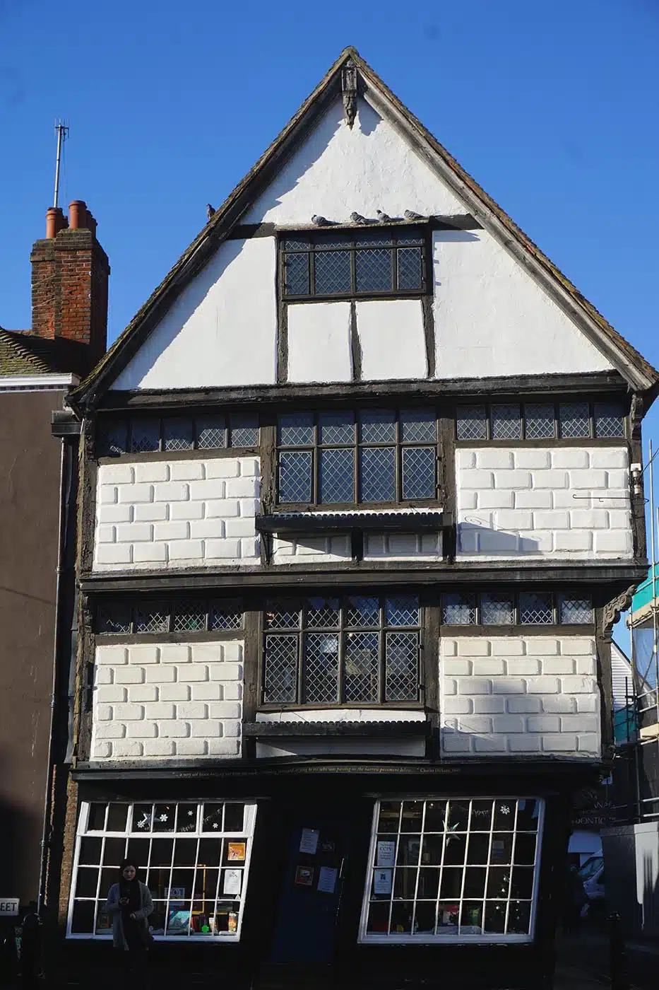 Wonky house, Canterbury