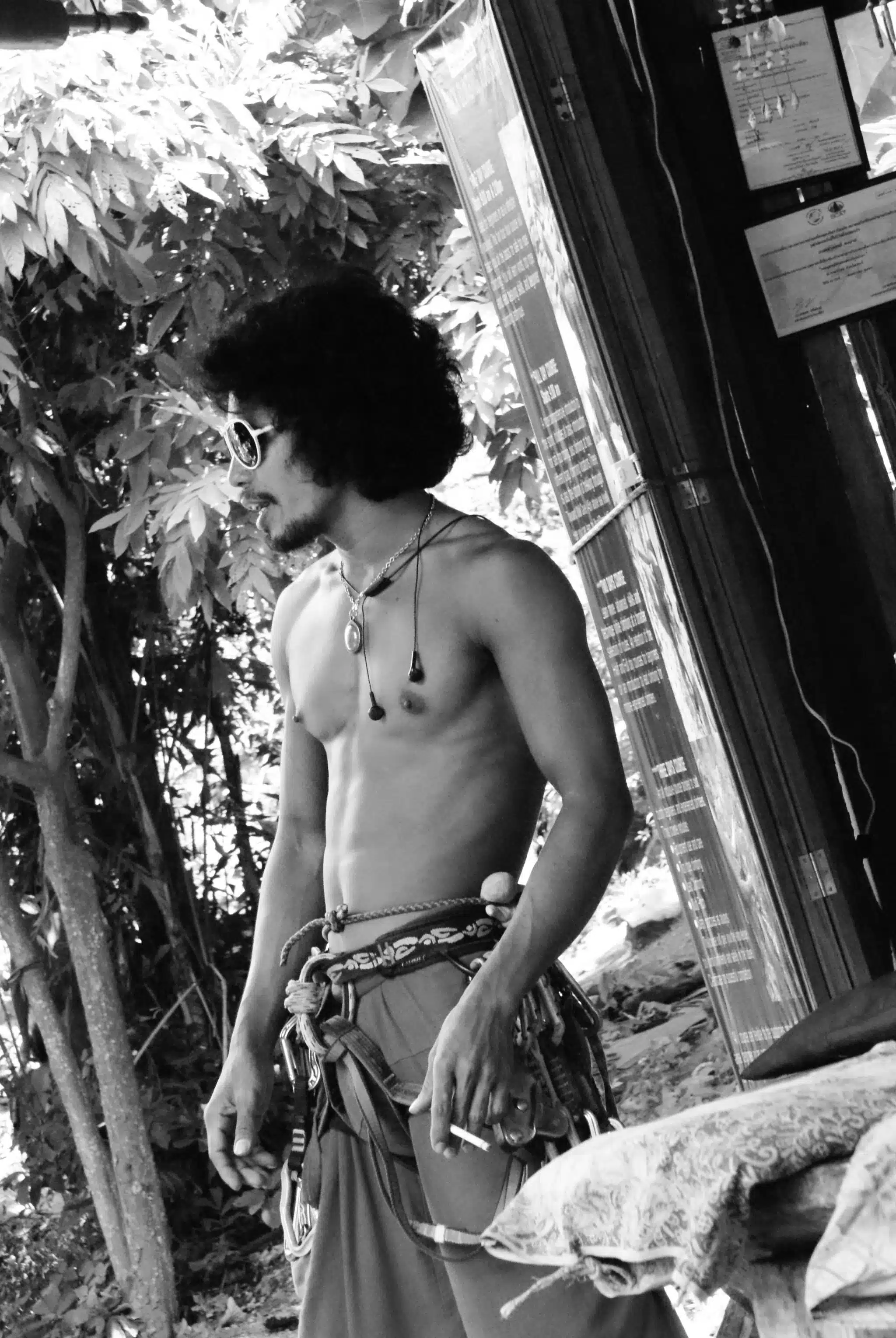 Postcards from Thailand: Railay, Krabi Photo Journal - Rock climbing guy