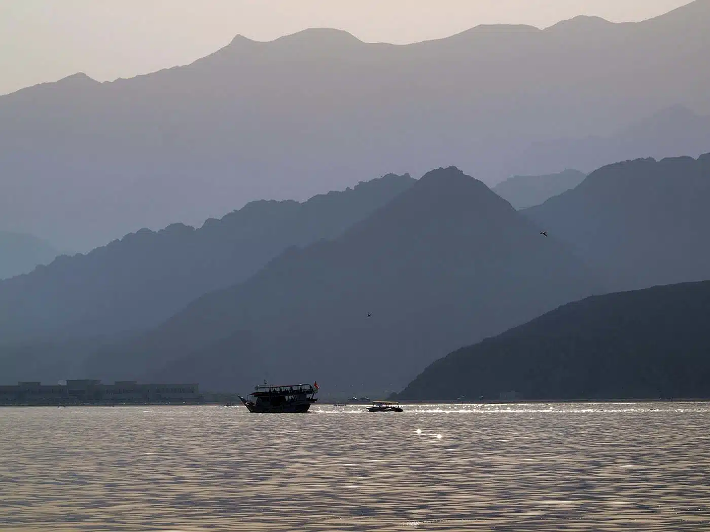 Sailing from Dibba in the Musandam, Oman