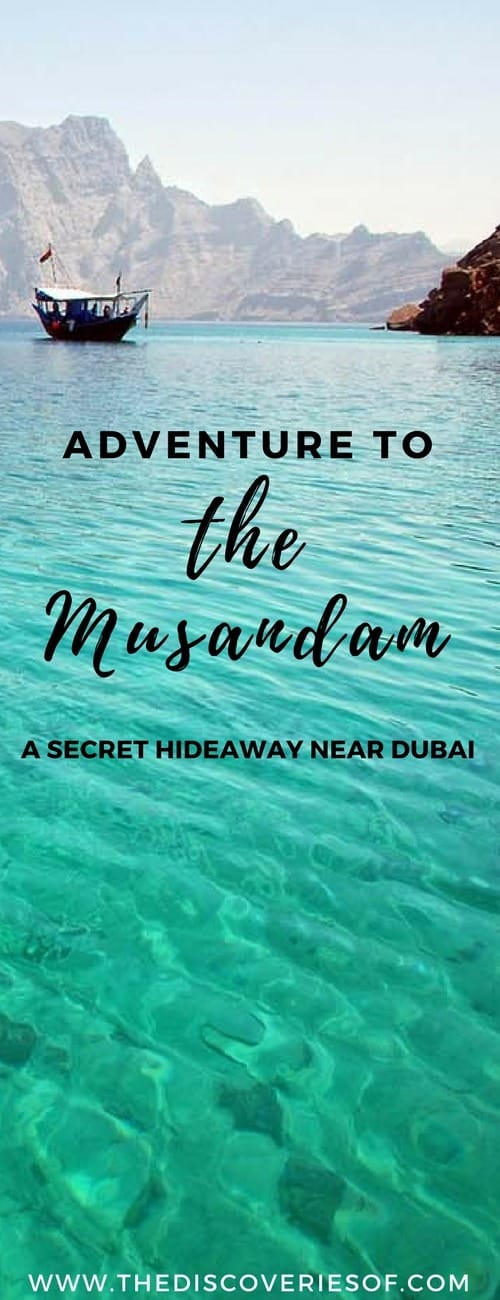 The Musandam is one of the coolest Middle East travel destinations. Wondering where to travel in Oman_ Wanderlust guaranteed. #traveldestinations #bucketlistideas #beautifulplaces