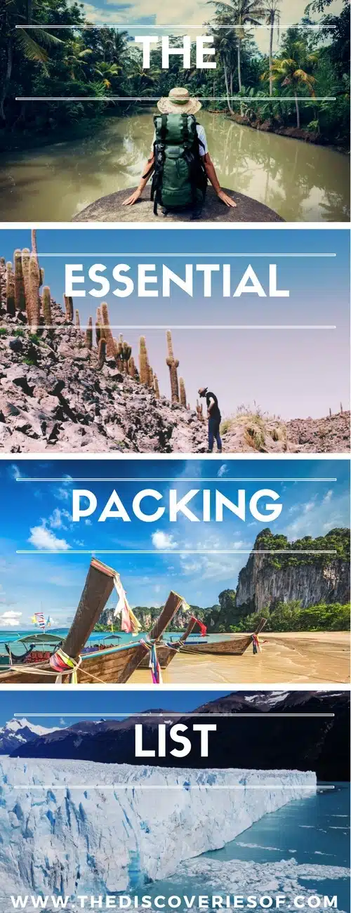 The ultimate backpacking packing list. Pack your bags, we're going on an adventure #backpacking #packinglist #travel