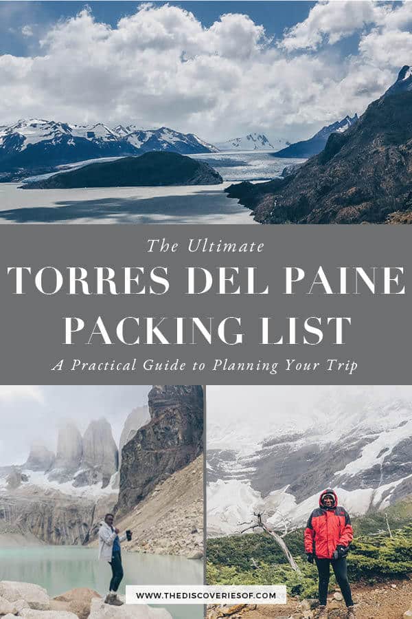 Torres del Paine Packing List