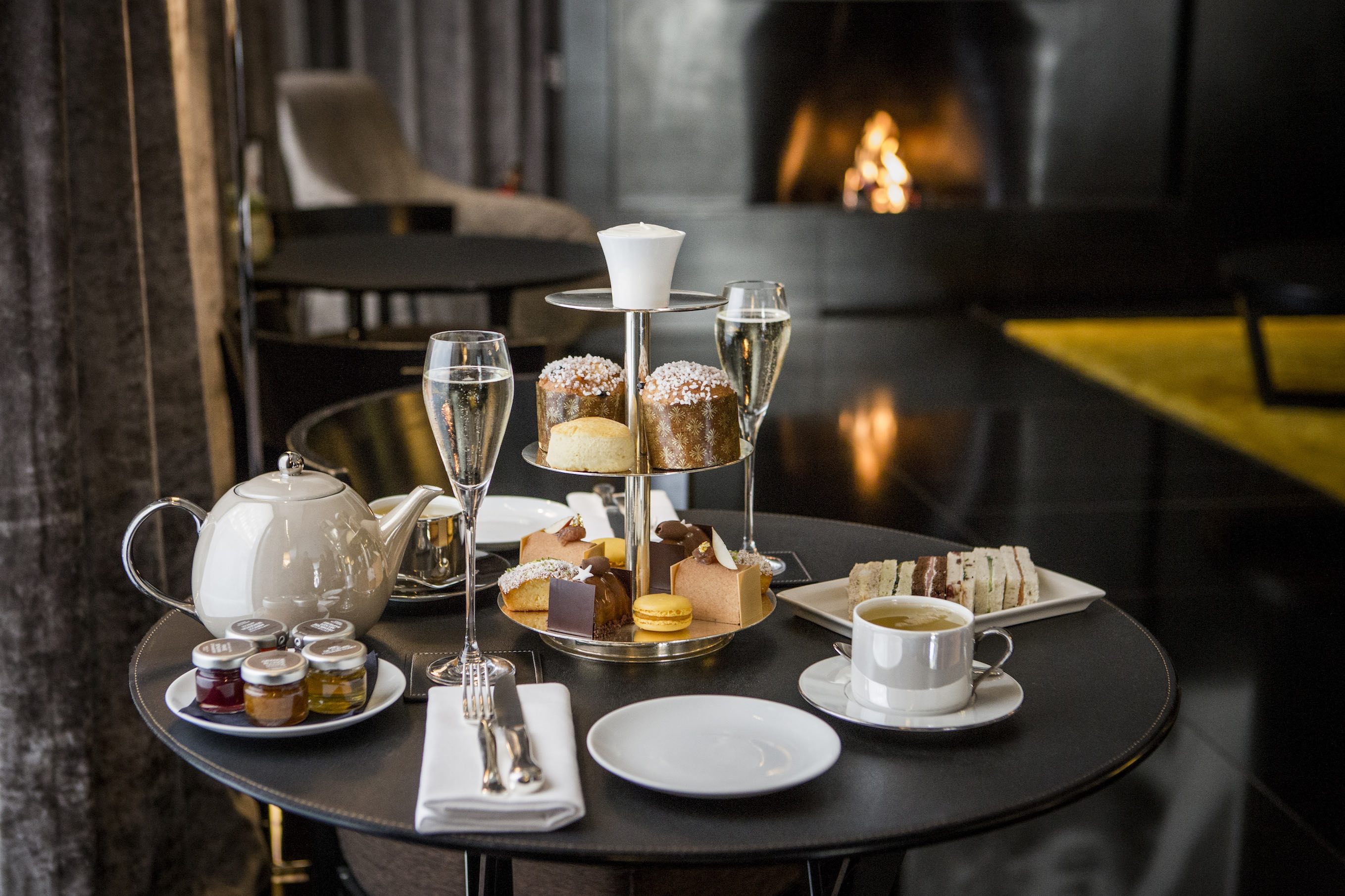 Afternoon tea at The Bulgari, London