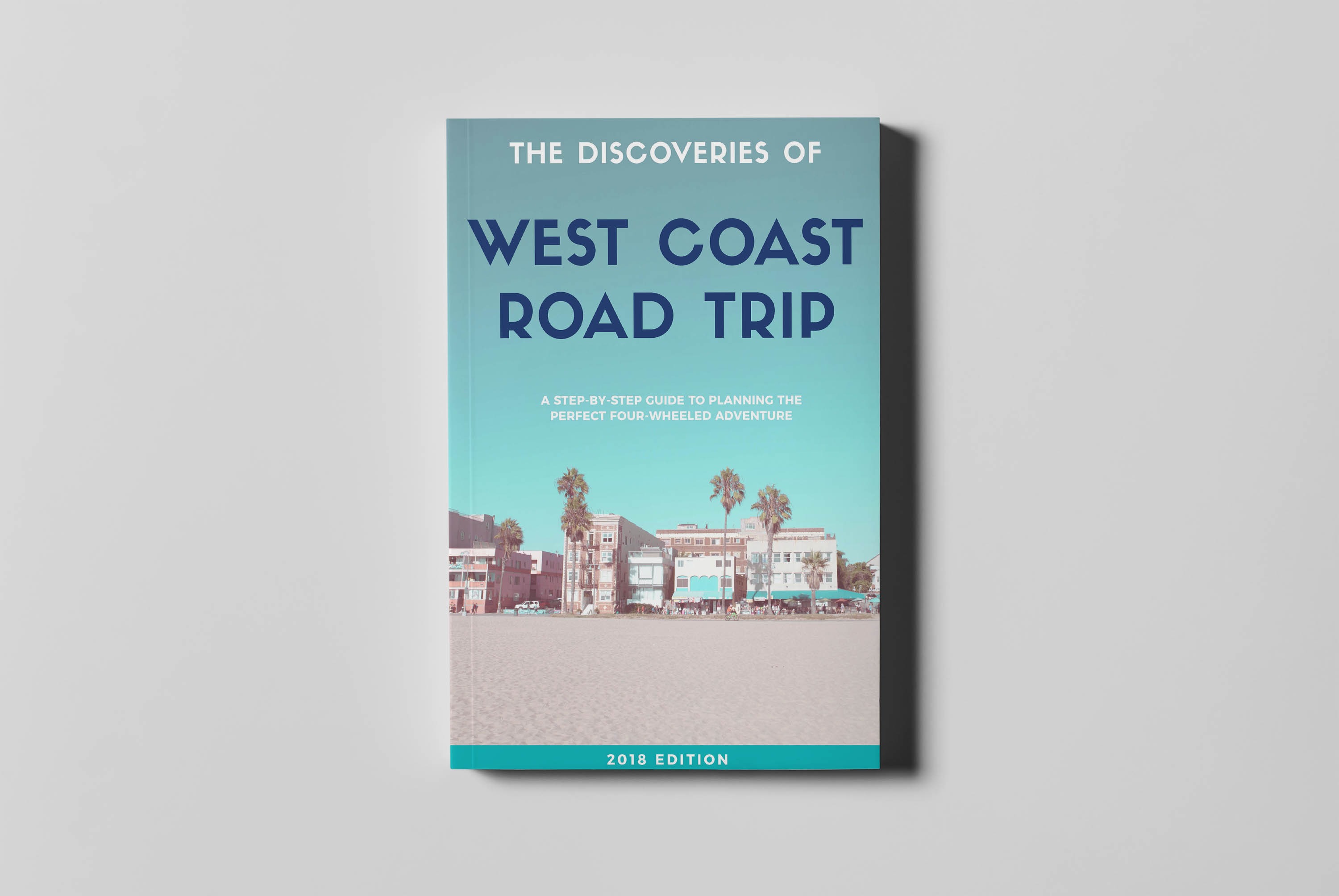 West Coast USA Road Trip Guidebook Cover 