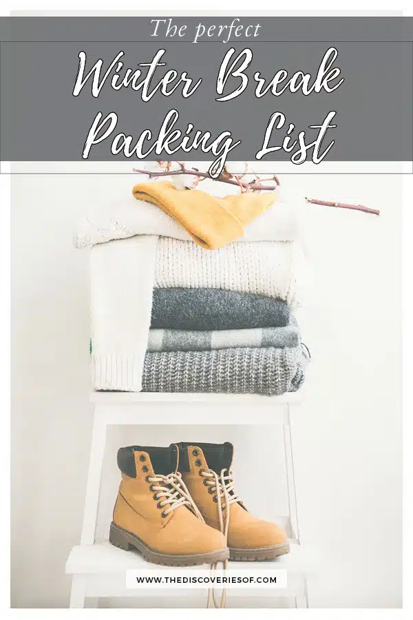 Winter Packing List - Everything you need for your winter city break. Check it out #travel #packinglist #winter