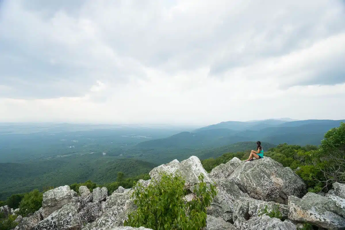 Kay at Shenandoah National Park