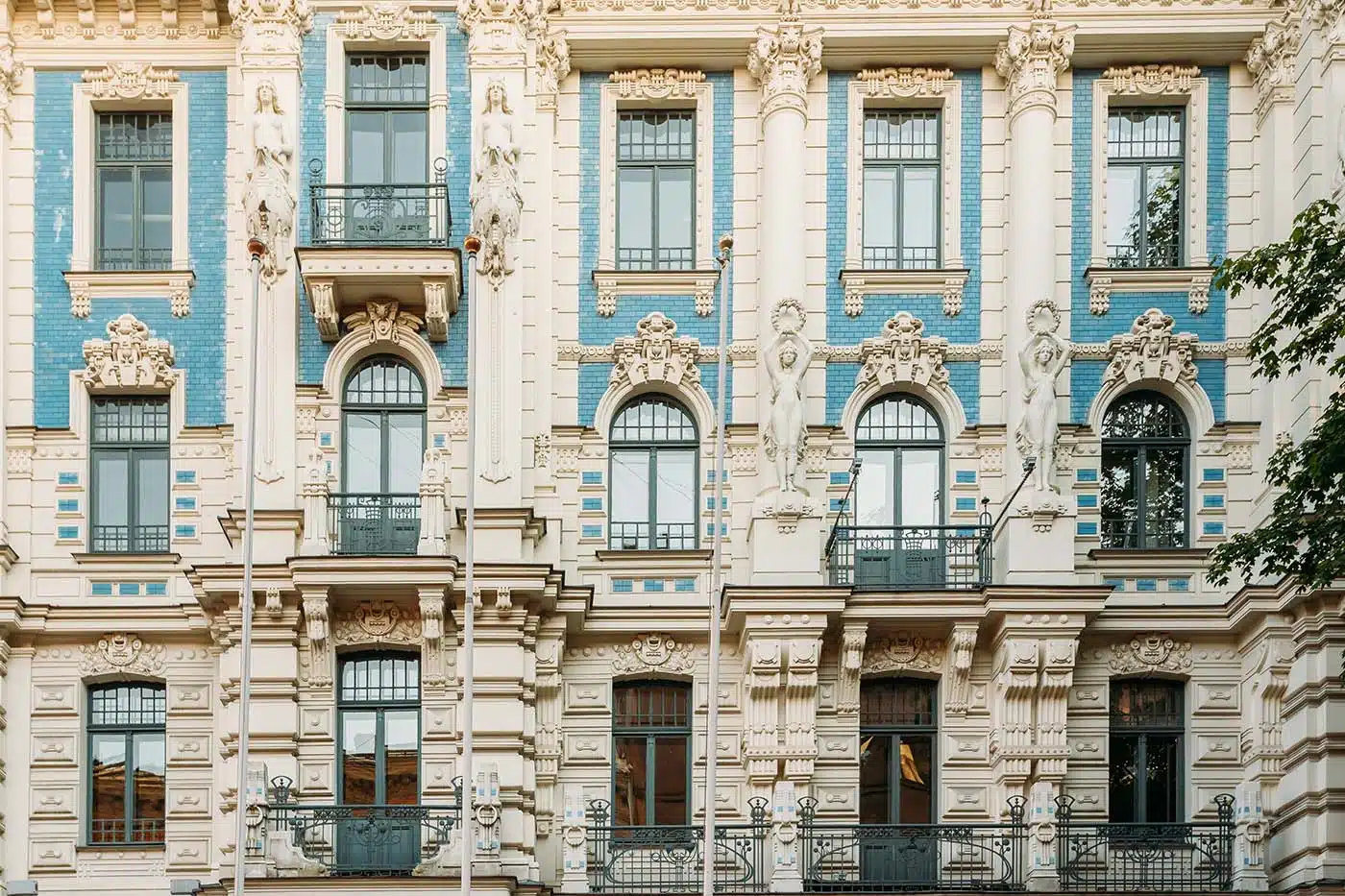 Art Nouveau Building - Riga 