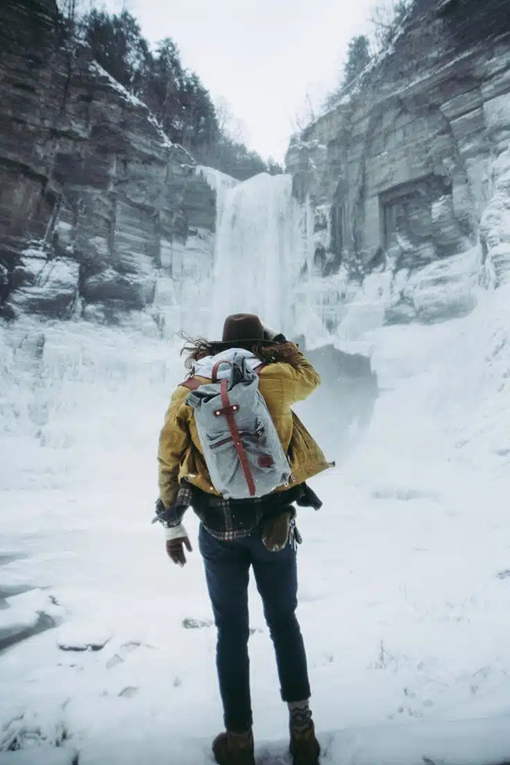 Backpacking in the mountains