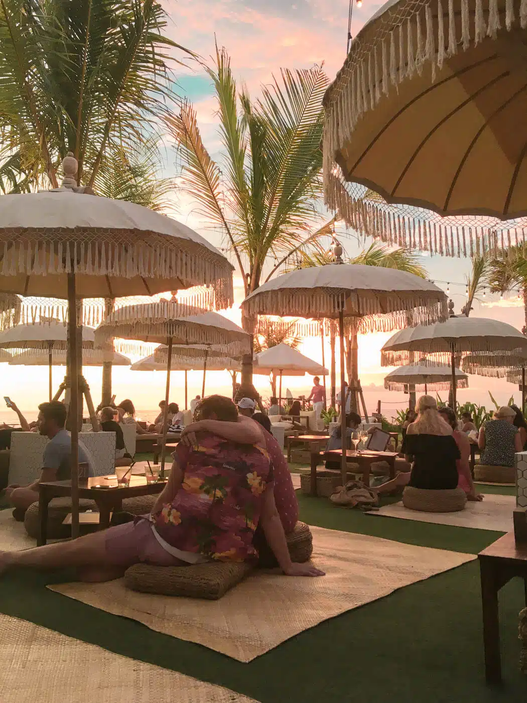 Sundowners at The Lawn, Canggu