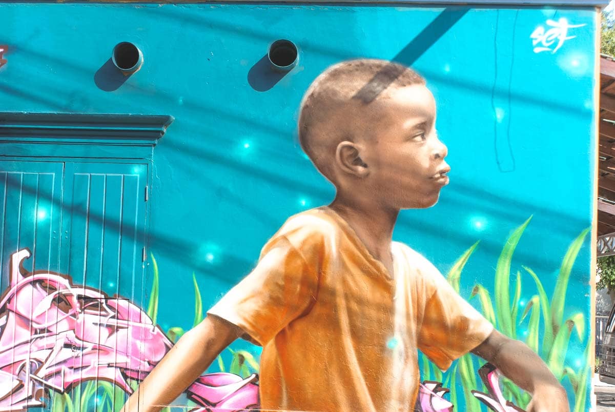 Street art in Lima 