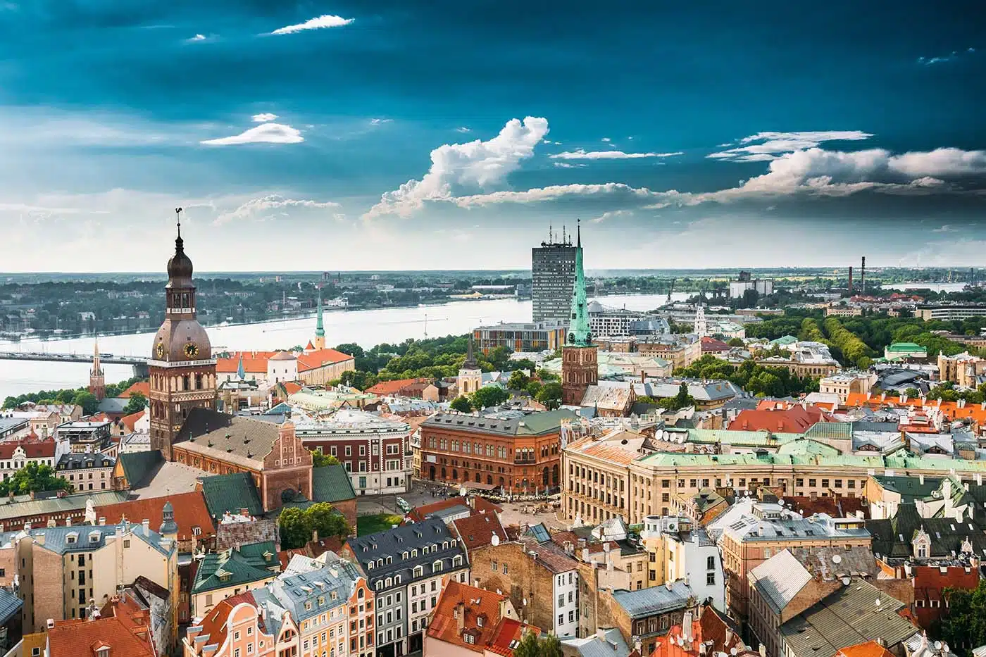 Riga cityscape - Latvia