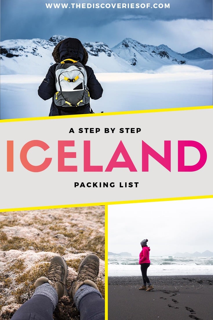 Iceland Packing List 2