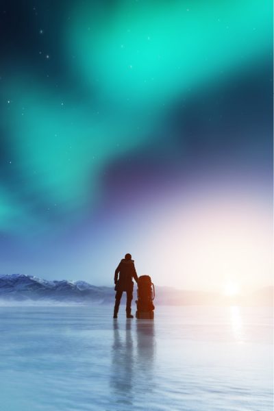 Northern lights in Iceland