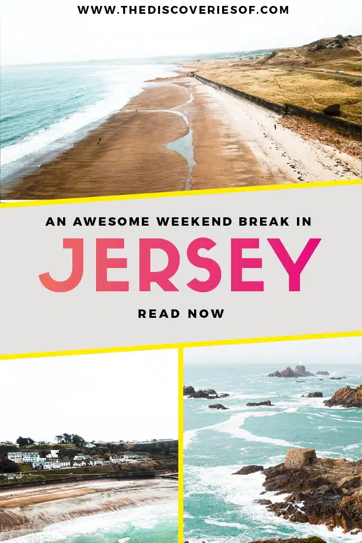 Jersey weekend break header image