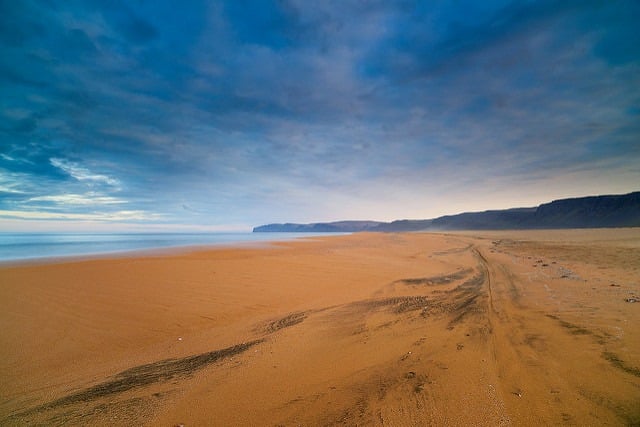 Red Sand Beach Iceland