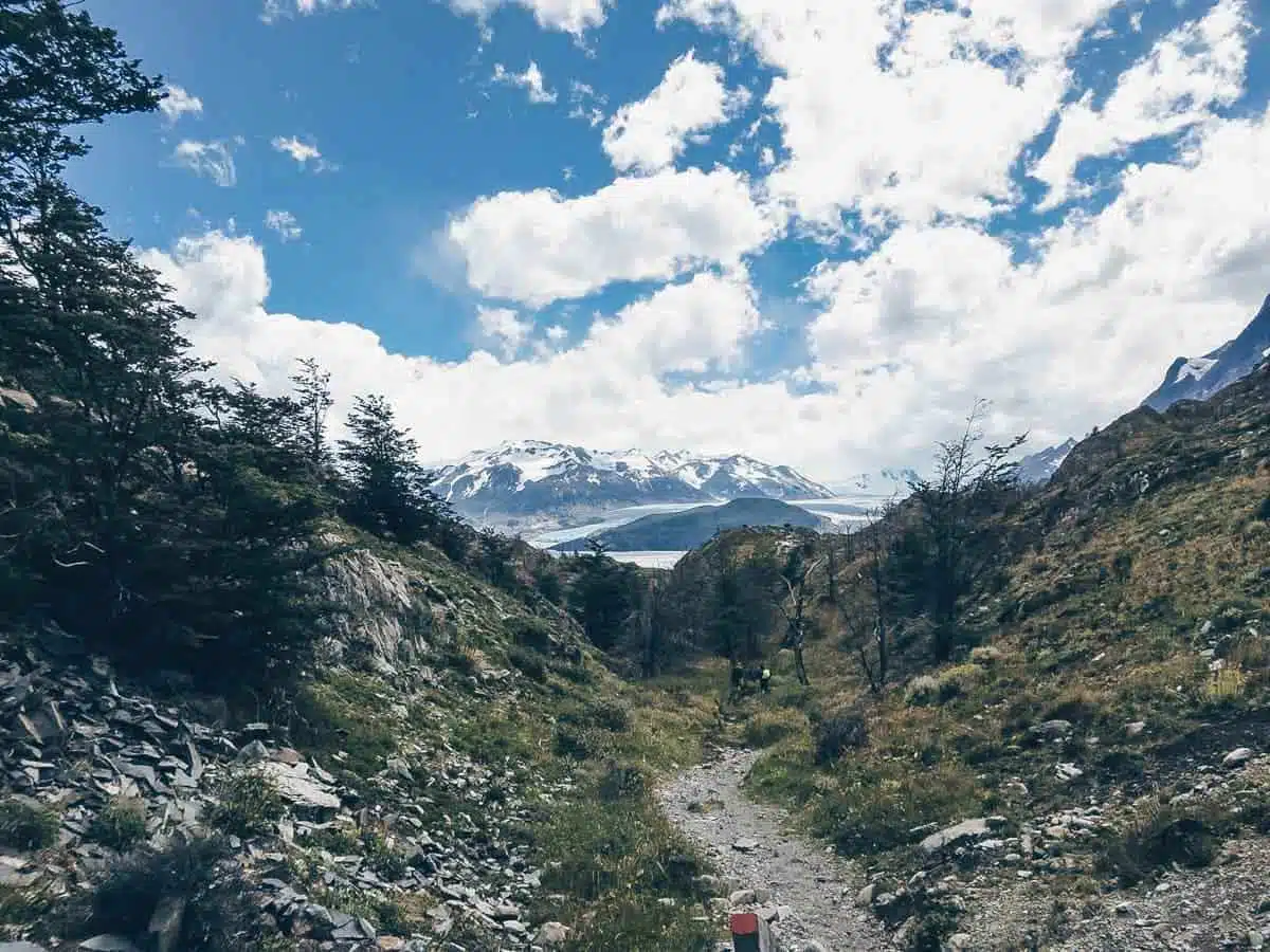 Stunning views from day one of the hike