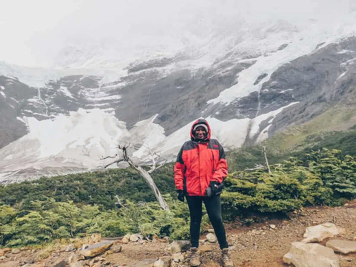 Julianna Barnaby Hiking Torres del Paine W Trek
