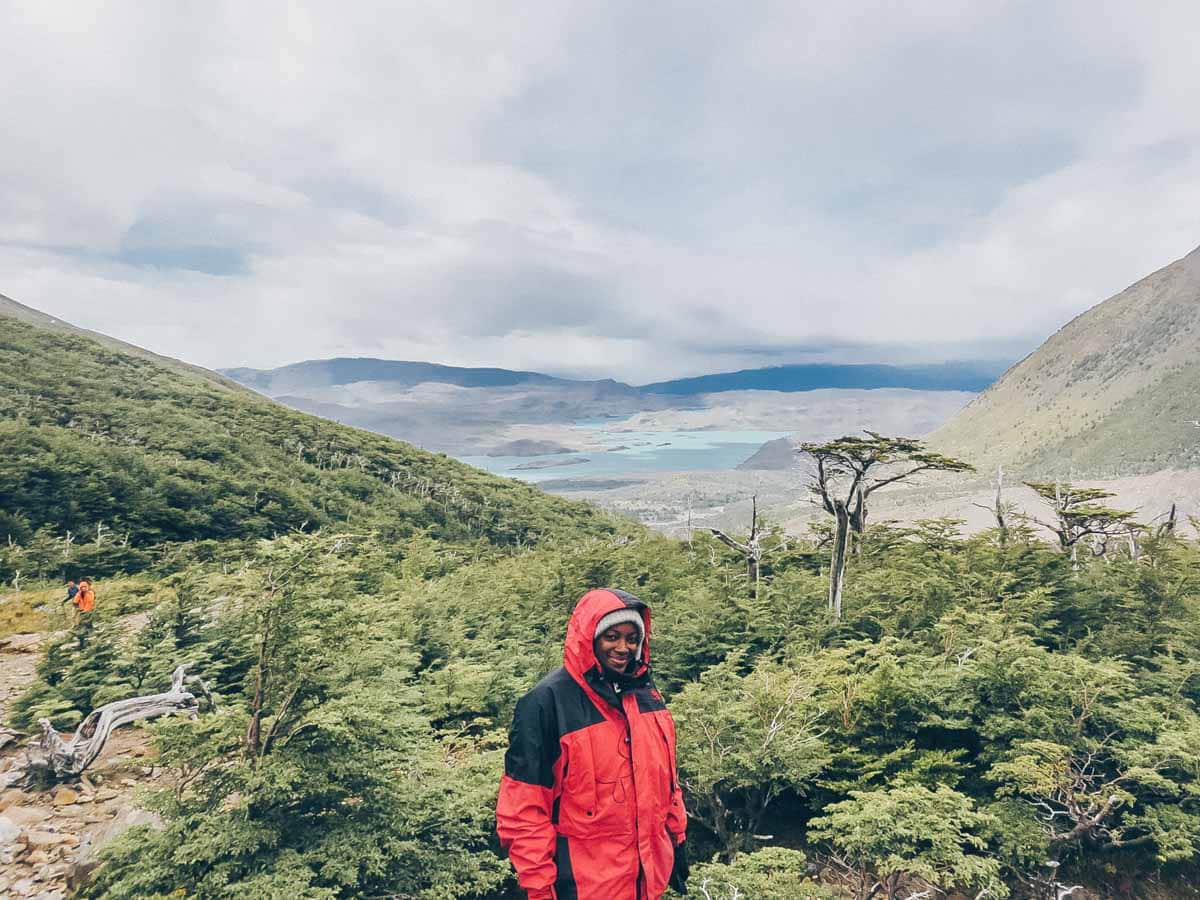 Julianna barnaby at Torres del Paine