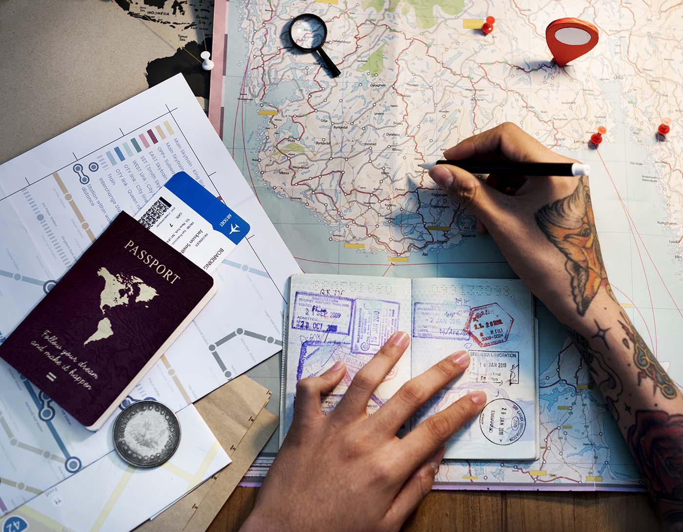 Travel Hacking 101 - Travel Planning Image