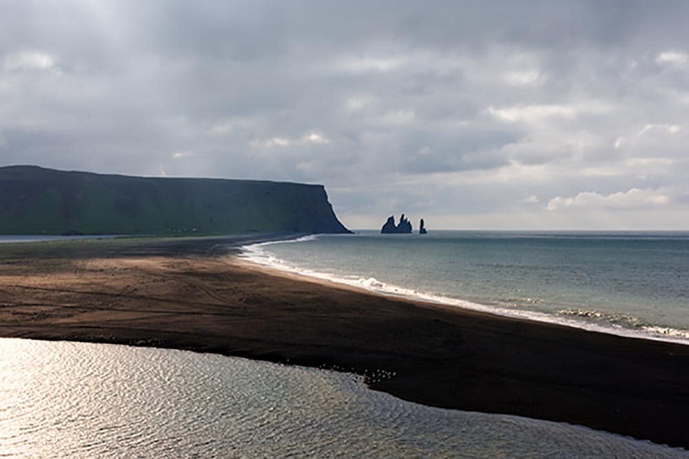 Vik Black Sand Beach Iceland 