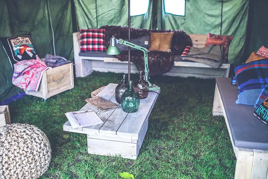 music festivals camping