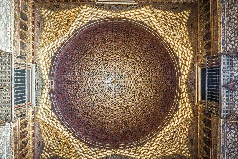 The dome in the Ambassador's Room, Alcazar Seville